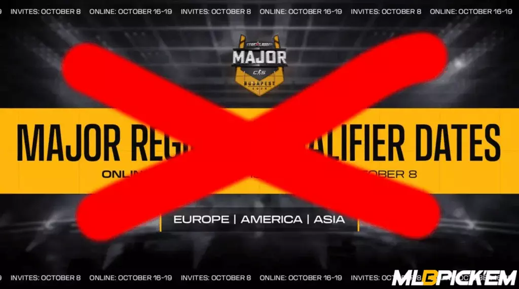 Valve Cancels CS2 Major Qualifiers 4