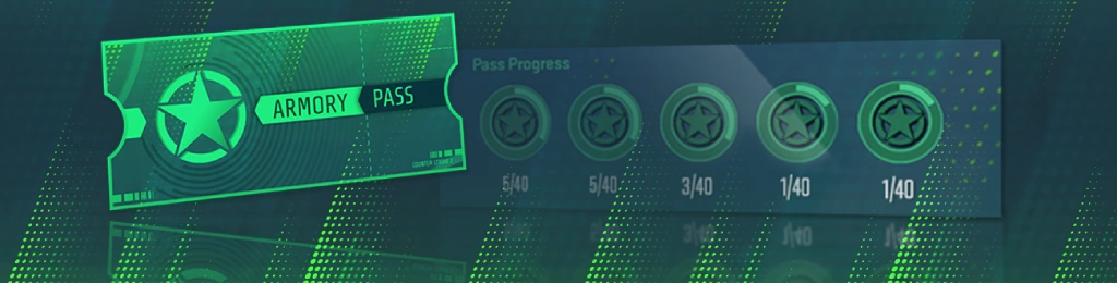 CS2 Armory Pass subscription and Pass Progress